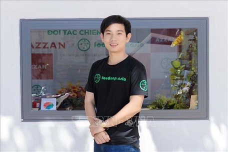 Phạm Ngọc Anh Tùng - một trong 10 Gương mặt trẻ tiêu biểu Việt Nam năm 2020. Ảnh: TTXVN phát