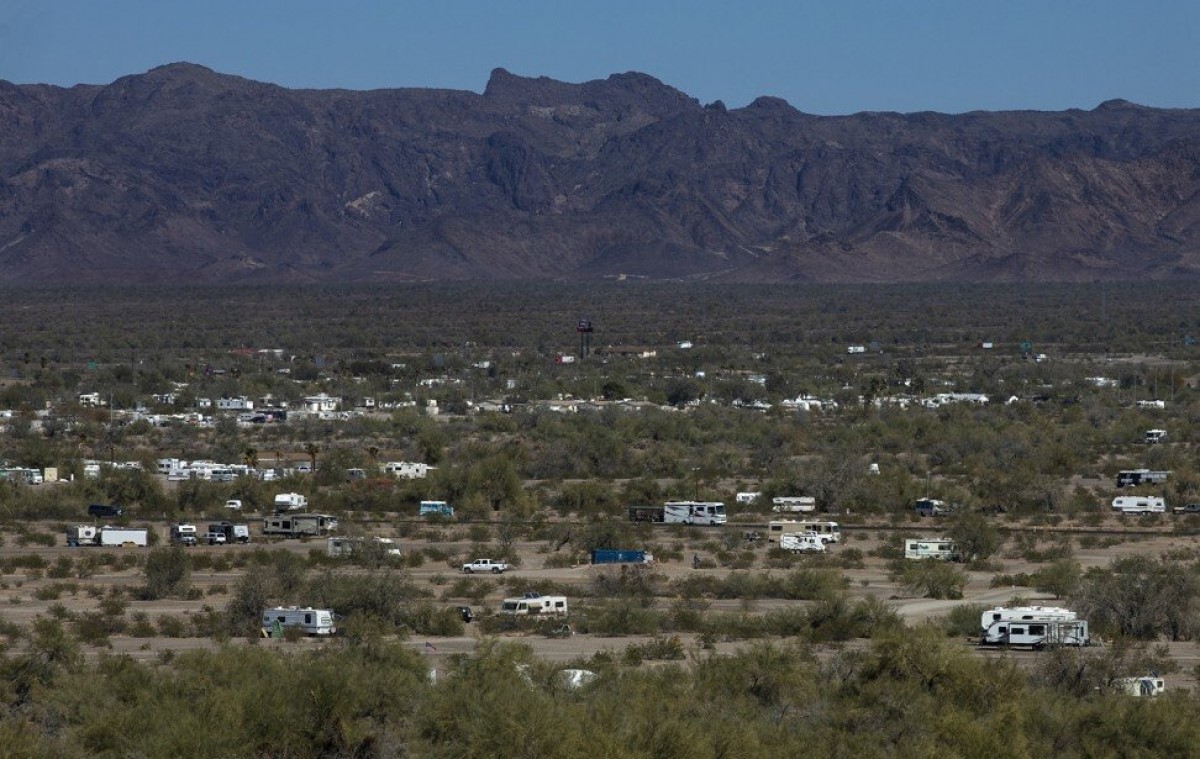 Thị trấn Quartzsite, Arizona. Nguồn: Getty Images