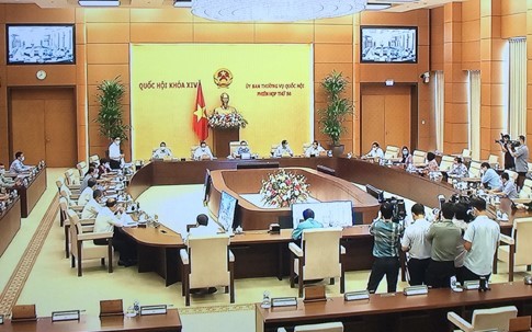 Khai mạc phiên họp thứ 56 của Ủy ban Thường vụ Quốc hội. Ảnh: VGP/Nguyễn Hoàng