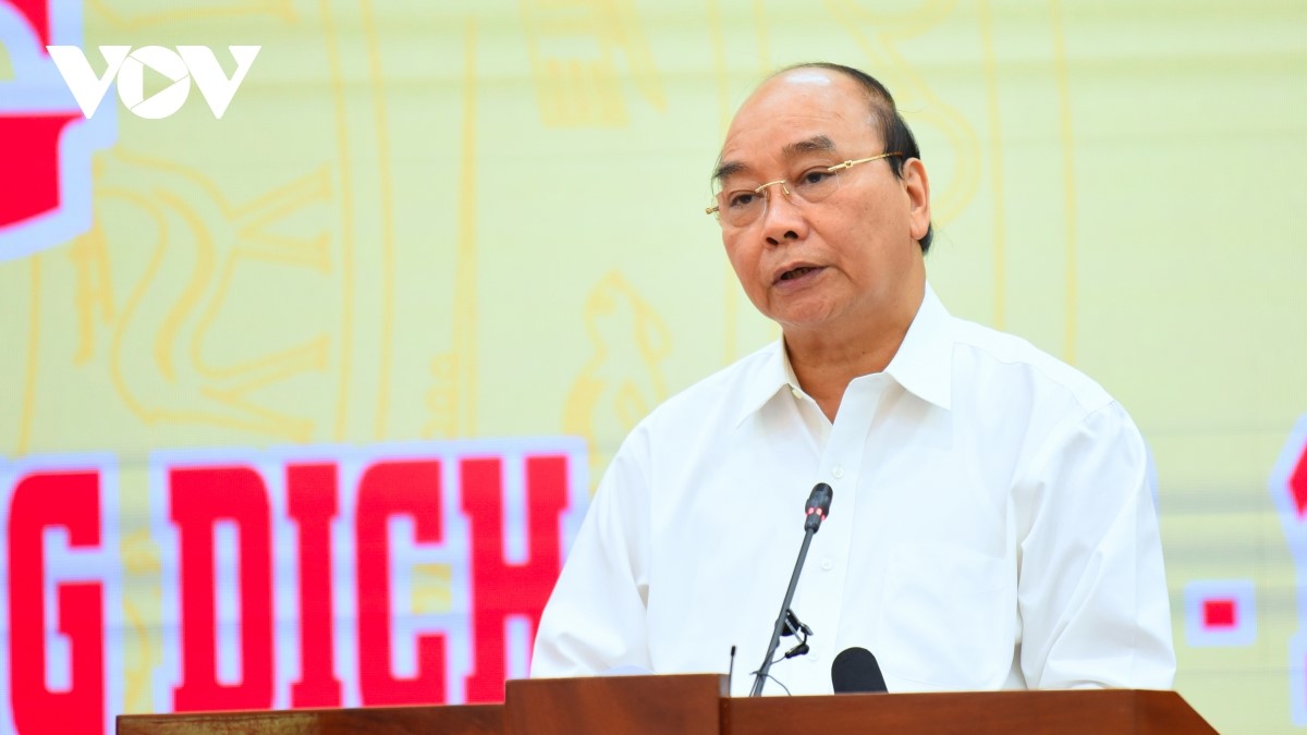 Chủ tịch nước Nguyễn Xuân Phúc phát biểu tại Lễ phát động.