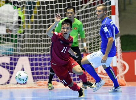 ĐT Futsal Việt Nam thi đấu xuất sắc lọt vào vòng 1/8 tại VCK FIFA Futusal World Cup Colombia 2016.