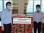 Công ty CP Khu công nghiệp Gilimex Vĩnh Long hỗ trợ hộ khó khăn huyện Bình Tân