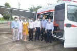 T&T Group và Ngân hàng SHB trao tặng xe cứu thương hỗ trợ Vĩnh Long chống dịch