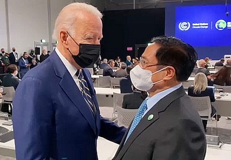 Thủ tướng Phạm Minh Chính gặp Tổng thống Hoa Kỳ Joe Biden