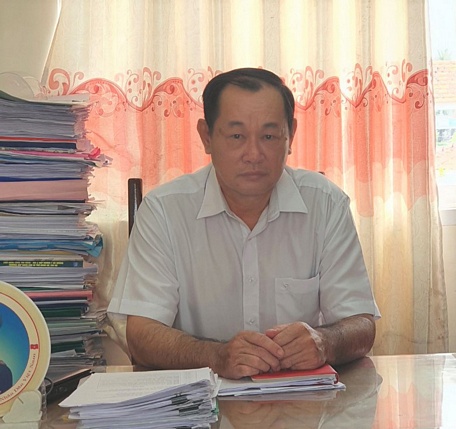 Đồng chí Nguyễn Văn Mách- Phó Bí thư Thường trực Huyện ủy Bình Tân