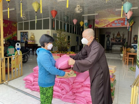 Công tác từ thiện xã hội được Giáo hội Phật giáo Việt Nam tỉnh tích cực thực hiện.