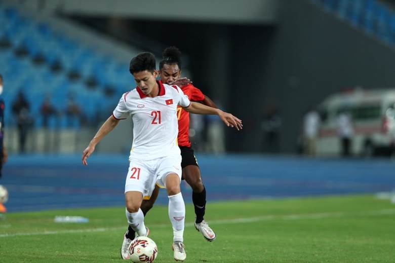  Đội hình chắp vá nhưng U23 Việt Nam vẫn chơi nhỉnh hơn U23 Timor Leste.