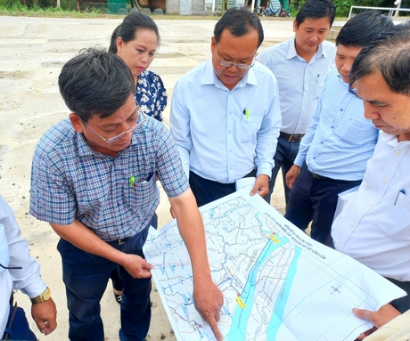 Dự án hệ thống thủy lợi ngăn mặn, giữ ngọt khu vực Bắc Vũng Liêm.
