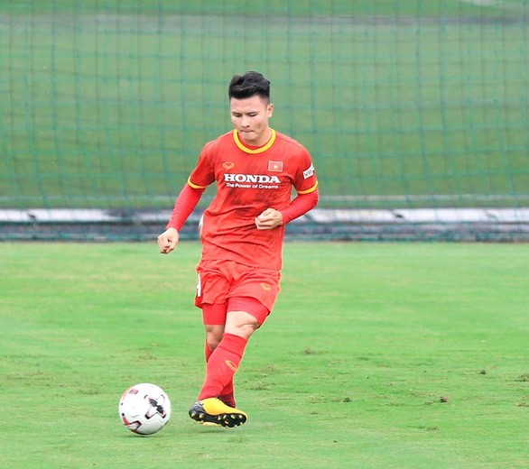 Quang Hải sẽ không có mặt trong đội hình đội tuyển Việt Nam dự AFF Cup 2022 - Ảnh: MINH ĐỨC
