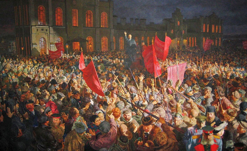 Cách mạng Tháng Mười Nga đã tạo nên bước ngoặt vĩ đại trong lịch sử nhân loại. Ảnh: TL