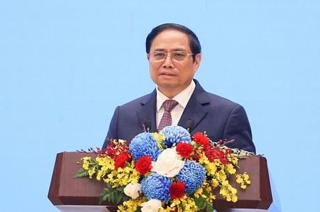 Thủ tướng Phạm Minh Chính khẳng định Việt Nam luôn coi trọng hợp tác với New Zealand - Ảnh: VGP/Nhật Bắc