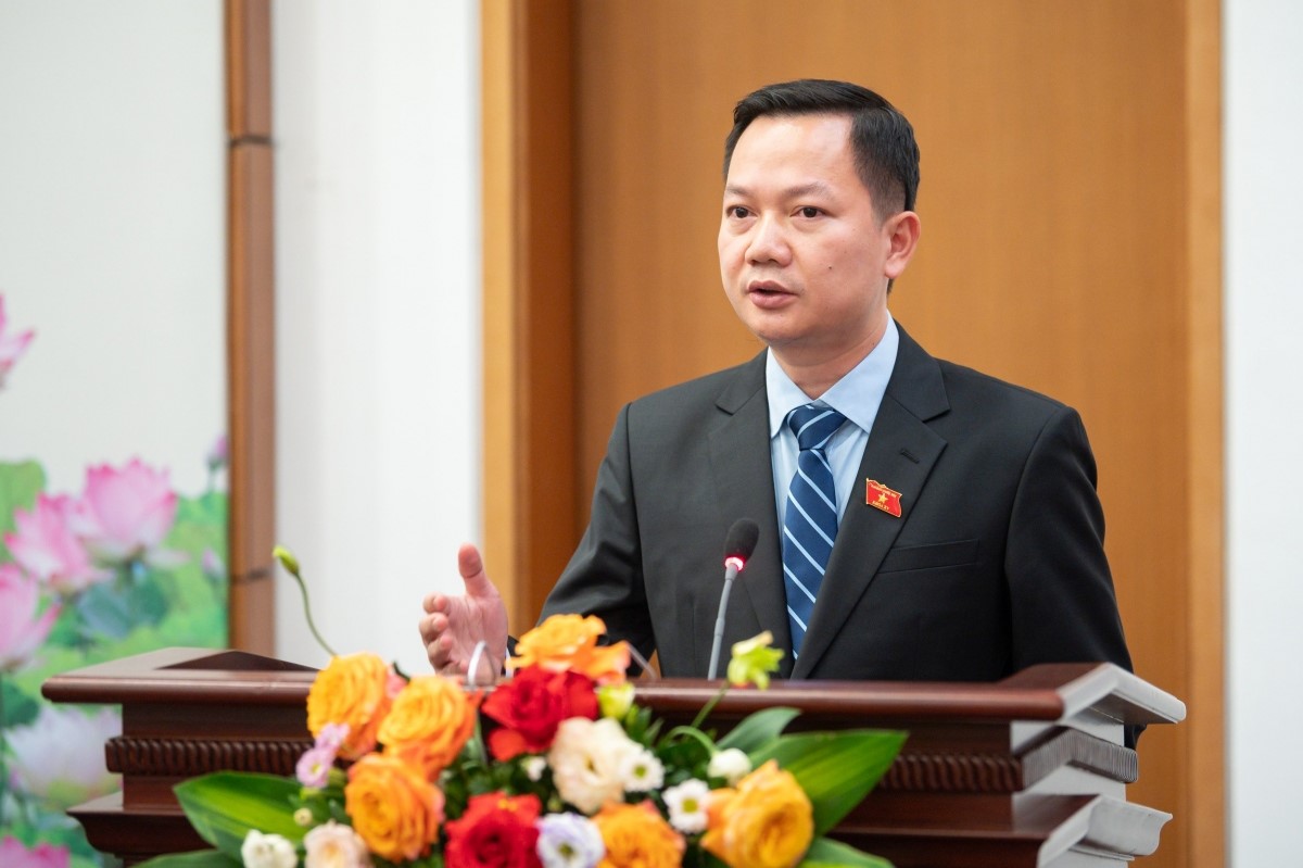 Ông Trịnh Xuân An, Ủy viên chuyên trách Ủy ban Quốc phòng và An ninh của Quốc hội.