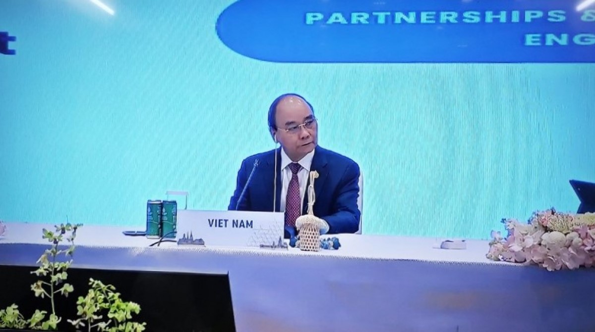 Chủ tịch nước Nguyễn Xuân Phúc tại Hội nghị
