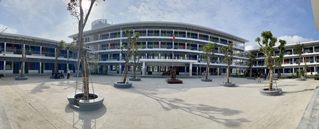 Trường THPT Nguyễn Hiếu Tự vừa hoàn thành.