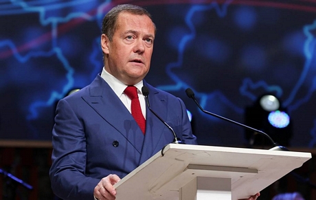 Phó Chủ tịch Hội đồng An ninh Nga Dmitry Medvedev. Ảnh: TASS