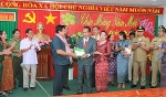 Đoàn đại biểu tỉnh Kampong Speu - Campuchia đến thăm, chúc Tết tỉnh Vĩnh Long