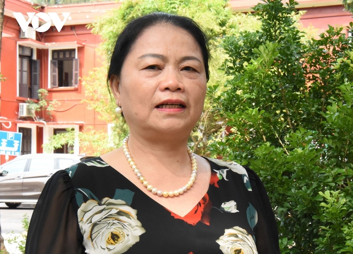 PGS-TS Nguyễn Thị Báo- Giảng viên cao cấp Học viện Chính trị Quốc gia HCM