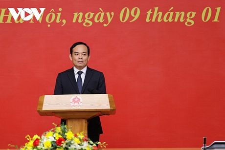 Phó Thủ tướng Trần Lưu Quang khẳng định sẽ nỗ lực cố gắng, toàn tâm, toàn ý với công việc mới để hoàn thành chức trách, nhiệm vụ được giao ở mức cao nhất