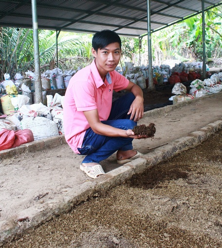 Nguyễn Văn Thảo say mê với hành trình khởi nghiệp nông nghiệp.