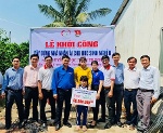 Xây nhà nhân ái hỗ trợ gia đình em Nguyễn Ngọc Diễm Trinh