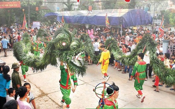 Lễ hội Thái bình xướng ca. (Ảnh: Báo Nam Định)