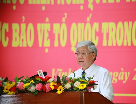 Ông Đỗ Văn Chiến phát biểu chỉ đạo hội nghị.