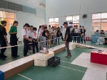 Hơn 170 học sinh tham gia Hội thi Robocon của Trường THPT Chuyên Nguyễn Bỉnh Khiêm