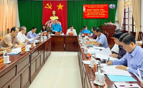 Ông Nguyễn Mạnh Hùng - Trưởng Ban Kinh tế ngân sách HĐND tỉnh cho ý kiến đối với các tờ trình và lưu ý một số vấn đề cần quan tâm.