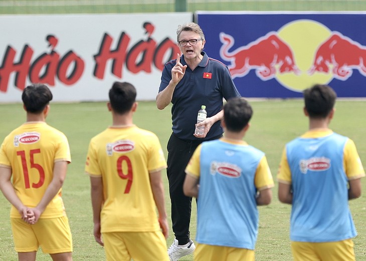 Đội tuyển U23 Việt Nam sẽ đối đầu với U23 Iraq, UAE khi tham dự Doha Cup 2023 - Ảnh: HỮU TẤN