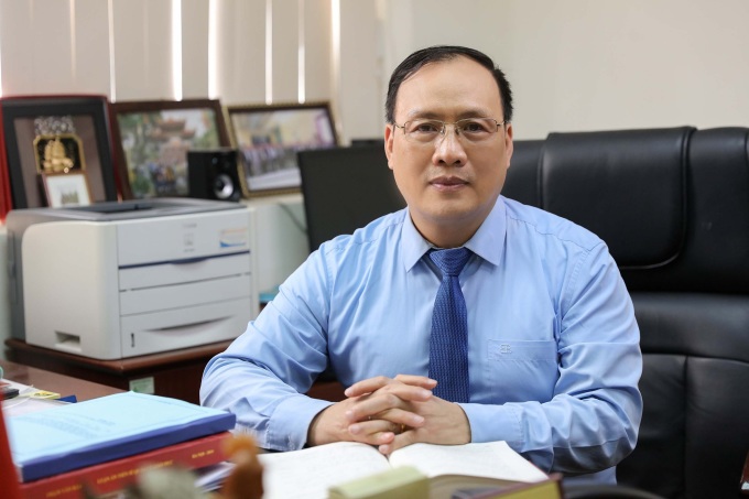 GS.TS KH Nguyễn Đình Đức- Trưởng Ban Đào tạo ĐH Quốc gia Hà Nội. Ảnh:VNU
