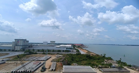 KCN Bình Minh nằm trên tuyến đường bộ, đường thủy quan trọng góp phần thu hút các doanh nghiệp lĩnh vực công nghiệp hỗ trợ.