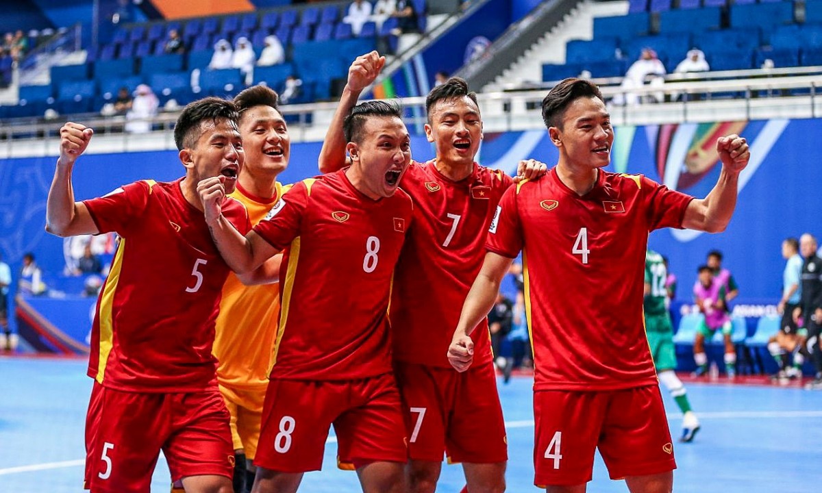 ĐT Futsal Việt Nam thuộc nhóm hạt giống số 1 tại vòng loại Futsal châu Á 2024. (Ảnh: VFF)