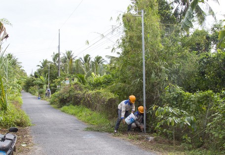 Tổng kinh phí công trình trên 80 triệu đồng. Trong đó, Ni sư Thích Nữ Như Vạn-Trụ trì Chùa Phước Sơn tài trợ hỗ trợ 36 triệu đồng, phần còn lại do nhân dân trong ấp đóng góp.