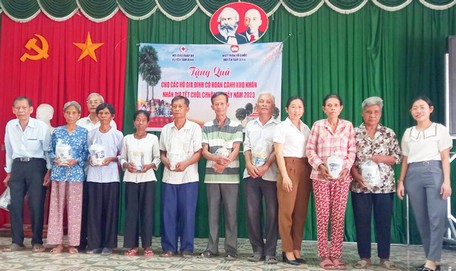 MTTQ Việt Nam huyện Tam Bình tạo “điểm sáng” trong thực hiện công tác an sinh xã hội.