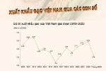 [Infographic] Xuất khẩu gạo Việt Nam qua những con số