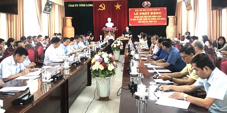 Ban Tuyên giáo Tỉnh ủy tổ chức hội nghị phát động cuộc thi bảo vệ nền tảng tư tưởng của Đảng.