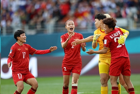 Bóng đá nữ Việt Nam còn nhiều điều phải làm để có thể hướng tới những lần dự World Cup tiếp theo.Ảnh: VFF