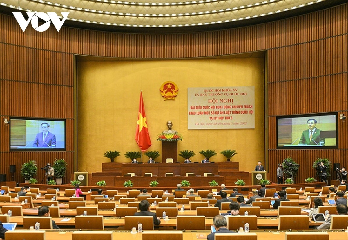 Hội nghị đại biểu Quốc hội hoạt động chuyên trách lần thứ 3 được tổ chức vào đầu năm 2022