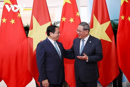  Thủ tướng Phạm Minh Chính hội đàm với Thủ tướng Trung Quốc Lý Cường