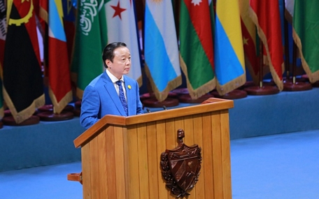  Nội dung phát biểu của Phó Thủ tướng Trần Hồng Hà được nhiều nước chia sẻ và đánh giá cao - Ảnh: VGP/Minh Khôi