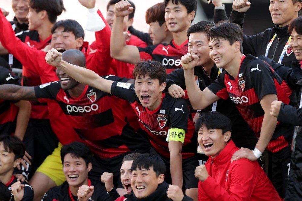 Pohang Steelers được đánh giá cao hơn Hà Nội FC (Ảnh: Getty).