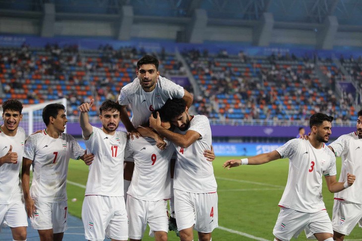 Olympic Iran đã thắng Olympic Việt Nam 4-0 - Ảnh: H.Đ