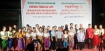 Ra mắt đội văn nghệ truyền thống đồng bào Khmer tại xã Trà Côn