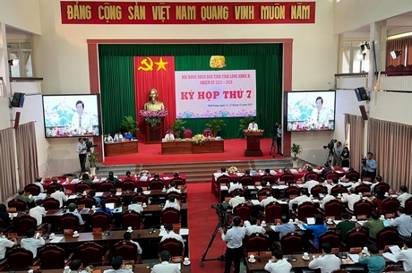 Toàn cảnh kỳ họp.