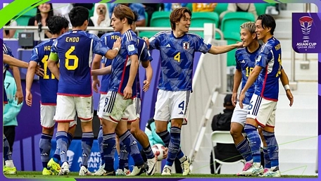 Nhật Bản có trận thắng dễ dàng trước Bahrain tỷ số 3-1.Ảnh: AFC