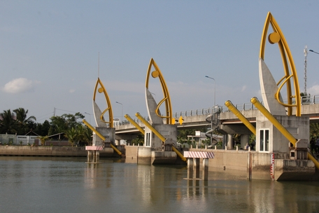 Ngay từ đầu năm 2024, ngành nông nghiệp đã khuyến cáo các địa phương chủ động các giải pháp thích ứng hạn và xâm nhập mặn. Ảnh: LÝ AN