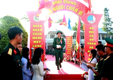 TP Vĩnh Long có 123 thanh niên ưu tú lên đường nhập ngũ.