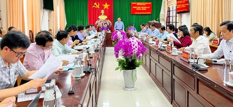 Thường trực HĐND tỉnh tổ chức phiên họp thường kỳ tháng 2/2024.