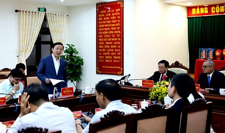 Phó Thủ tướng Trần Hồng Hà phát biểu làm rõ một số nội dung tỉnh Phú Yên kiến nghị.