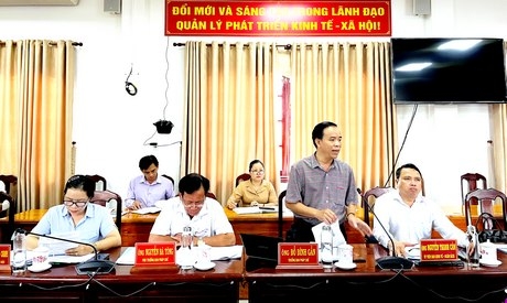 Đại biểu đóng góp ý kiến đối với các tờ trình của UBND tỉnh.